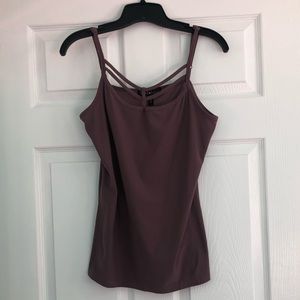 Purple Mauve Stretchy Super Soft Tank Top
